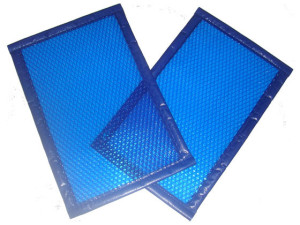 Noppenfolie Blauw/Blauw 400 Micron vorm 1