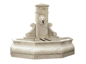 Fontainebleau" fontein - 1,98 x 1,06 x 1,64 m