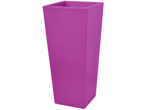 Bloempot "Carreo" - 38,5 x 38,5 x h.85 cm - Magenta