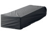 Beschermhoes tuinmeubelen ligbed ligstoel - 194 x 71 x 35 cm - Zwart
