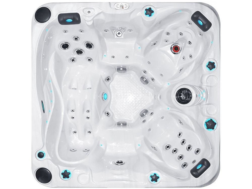 Spa " Solace " - 4 plaatsen + 1 ligplaats - 2.13 x 2.13 x 0.91 m
