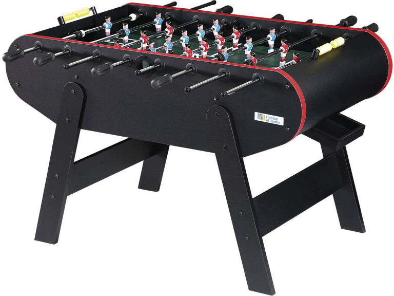 Tafelvoetbal - 140 x 74 x 86 cm - Zwart