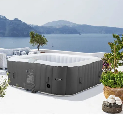 Een opblaasbare Riviera-spa voor 6 personen installeren: complete handleiding