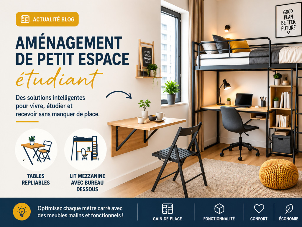 Home Blog Nieuws & Updates Studentenstudio - Hoe richt je de ruimte in?