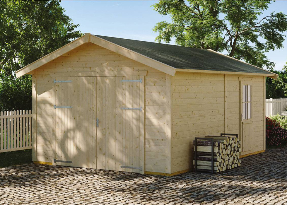 Houten garage - Voordelen