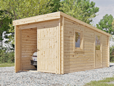 Houten garage – Kenmerken