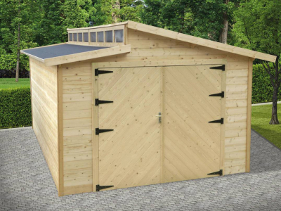 Houten garage - prijs